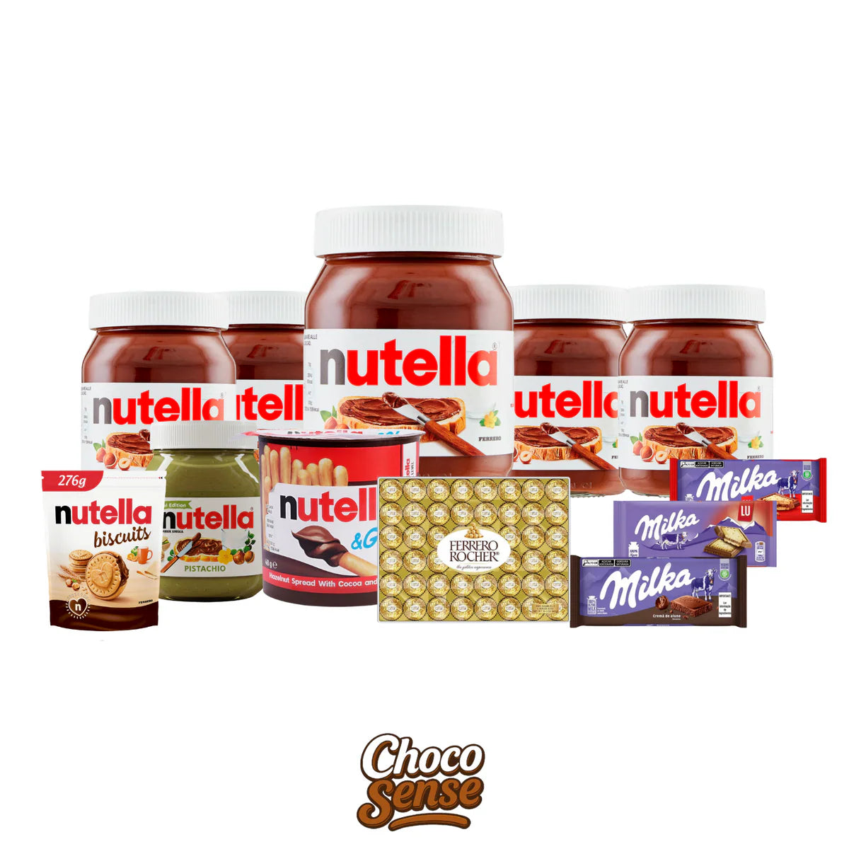 Combo 5kg - Choco Sense Nutella Variados