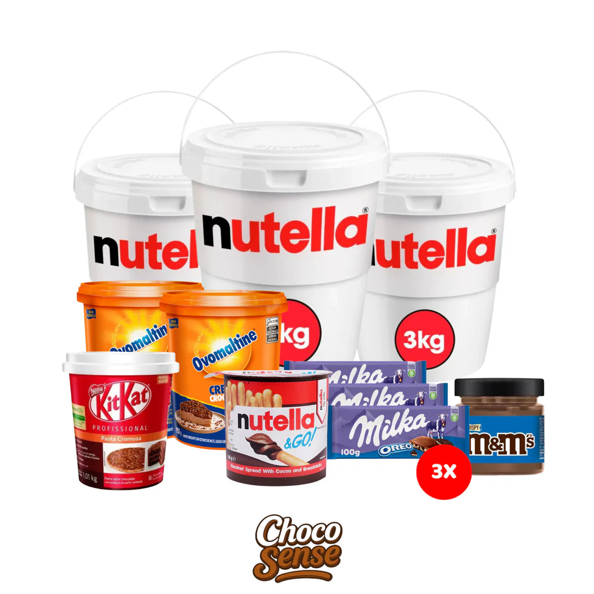 Combo 14kg - Choco Sense Explosão